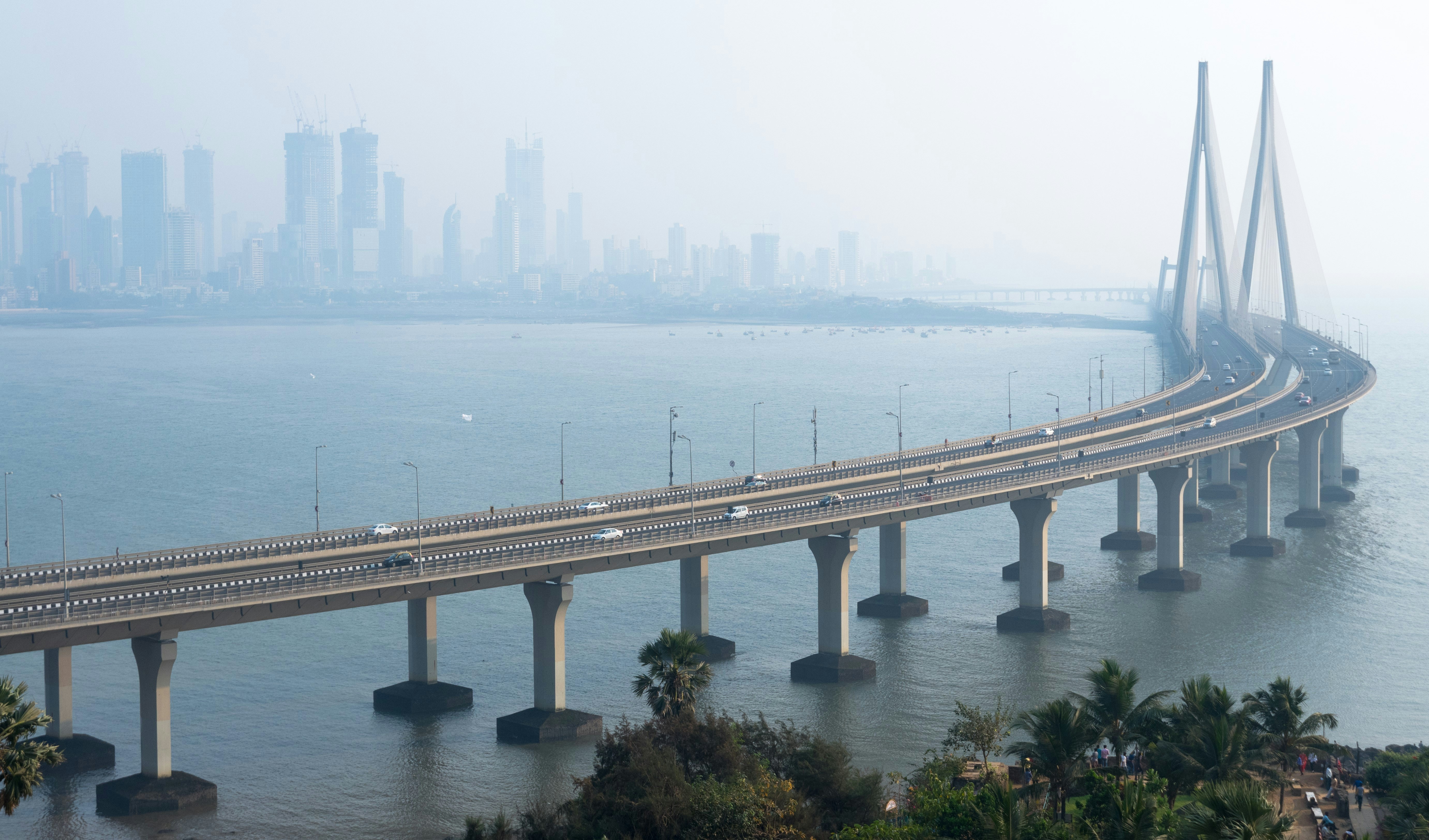 Bandra-Worli Sea Link, Mumbai — an emblem of India's infrastructure pipeline